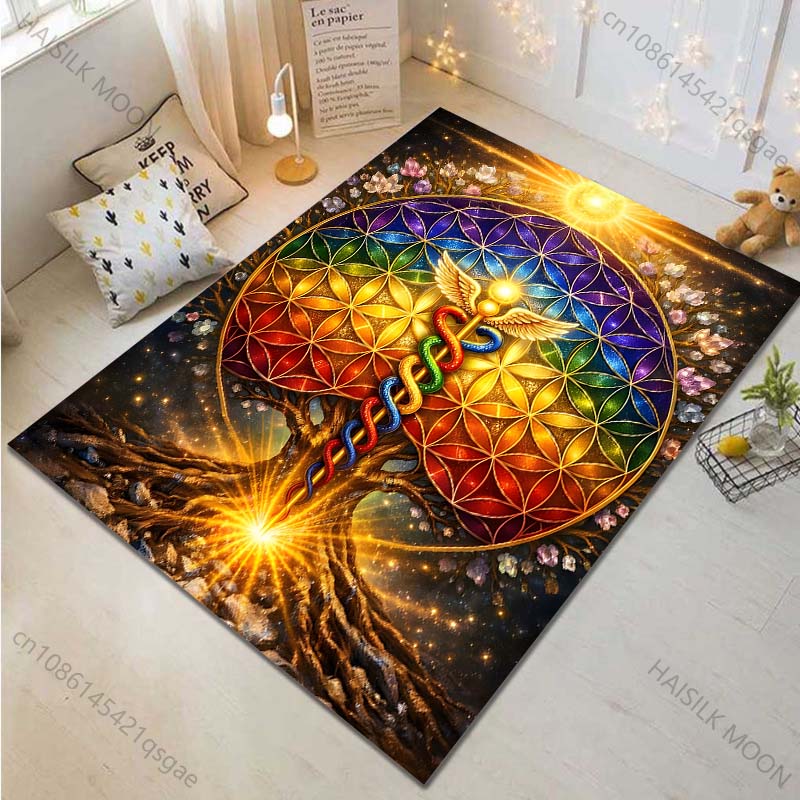 Luxury Lifestyle Gifts - Multiple sizes Rainbow Flower of Life