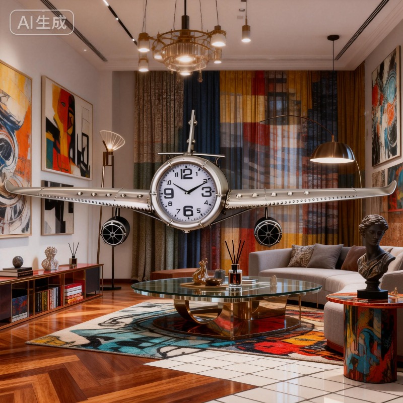 Luxury Lifestyle Living - Living Room Silent Wall Clocks Creative