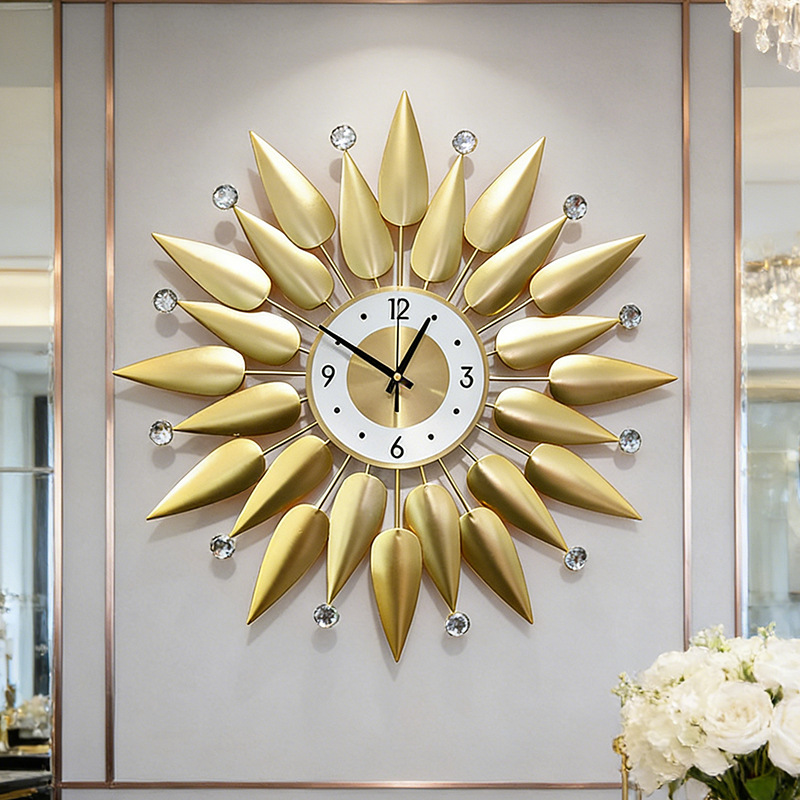 Luxury Wall Clock Metal Wall C - đánh giá và giá Luxury Lifestyle Living