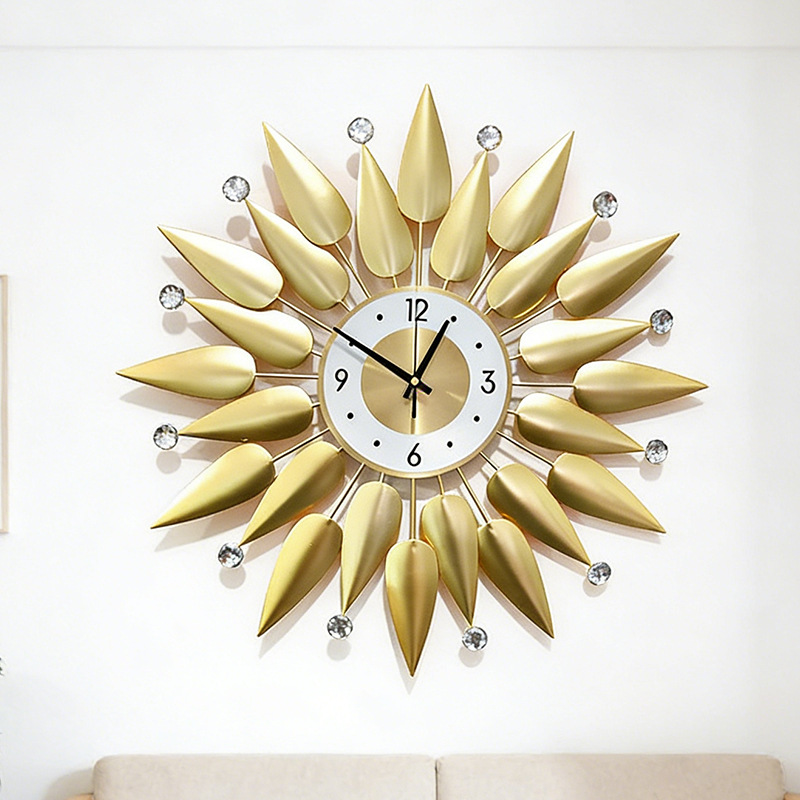 Luxury Wall Clock Metal Wall C - đánh giá và giá Luxury Lifestyle Living