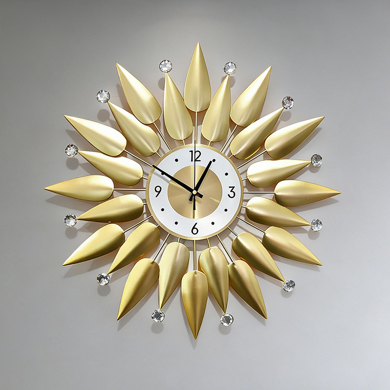 Luxury Wall Clock Metal Wall C - đánh giá và giá Luxury Lifestyle Living