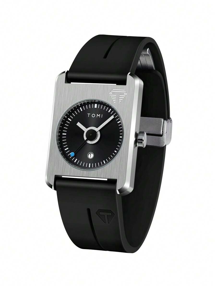 1pc TOMI Men's Square Silicone - đánh giá và giá Luxury Lifestyle Dress