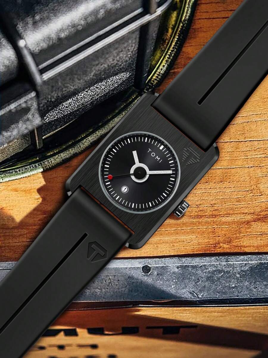 1pc TOMI Men's Square Silicone - đánh giá và giá Luxury Lifestyle Dress