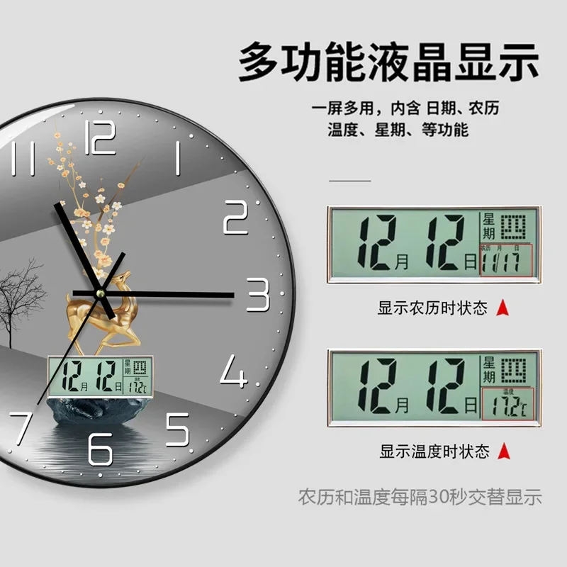 Watch Wall Clock Living Room w - đánh giá và giá Luxury Lifestyle Living