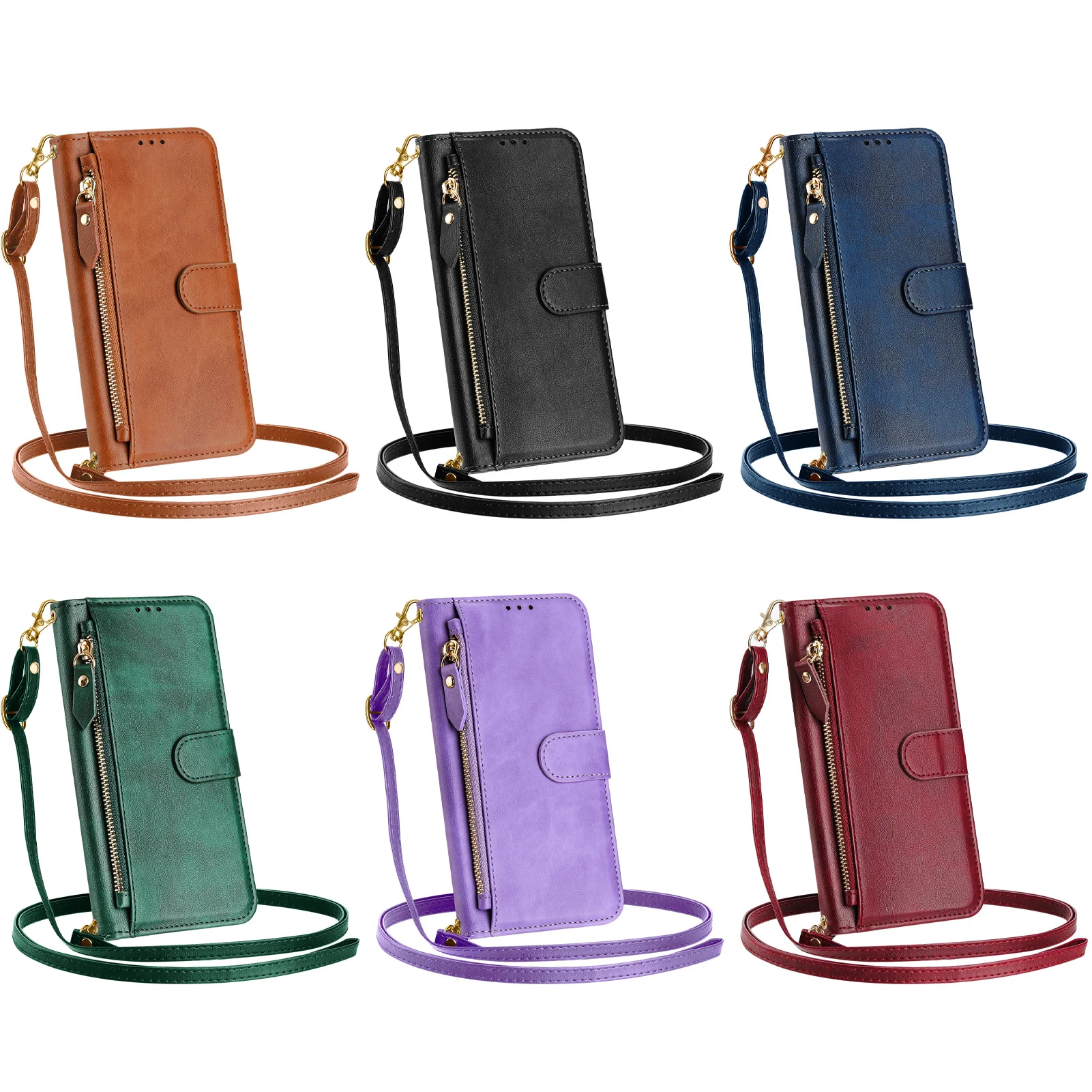 Leather Wallet Case For POCO X - đánh giá và giá Leather Card Wallet