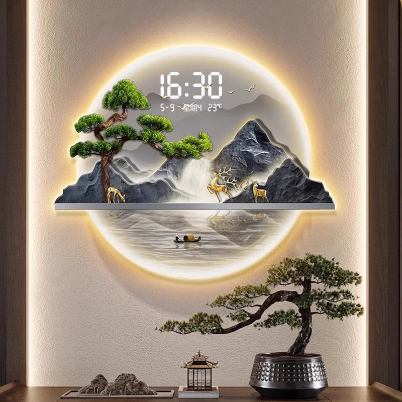 Chinese Style Design Wall Cloc - đánh giá và giá Luxury Lifestyle Living