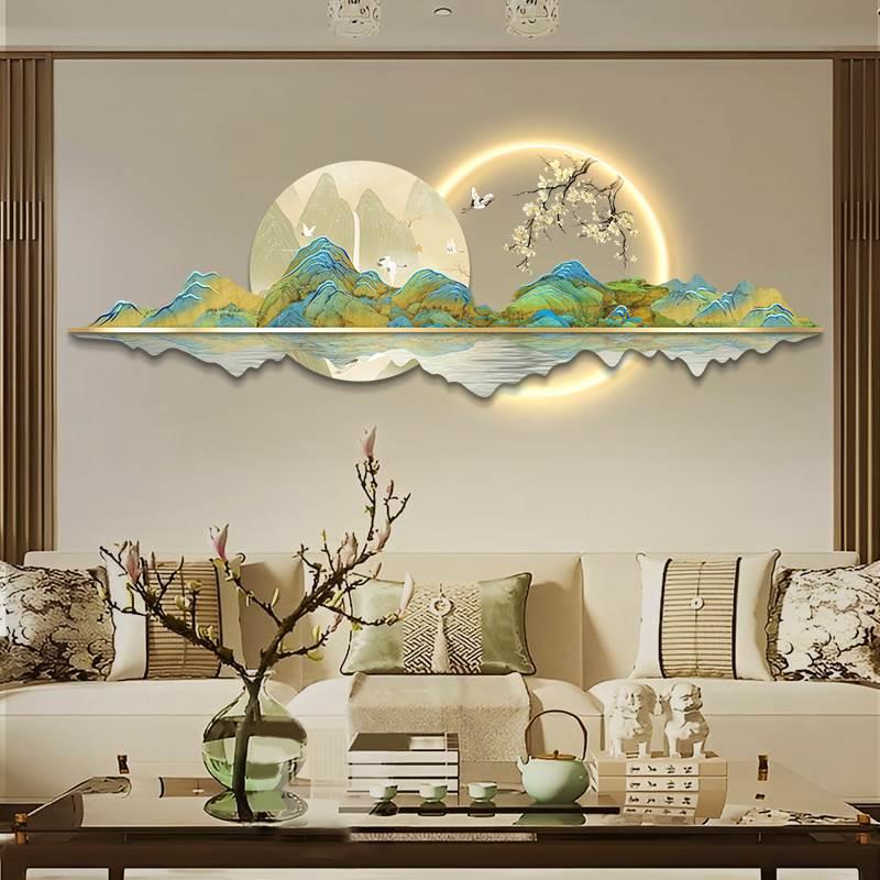 Chinese Style Led Clock Wall L - đánh giá và giá Luxury Lifestyle Living