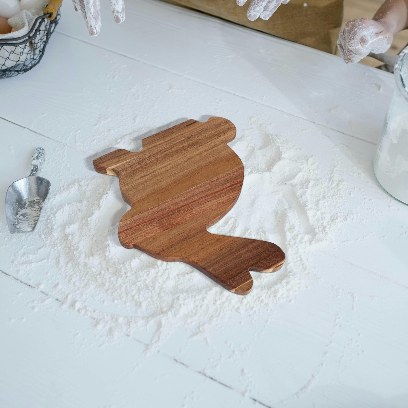 Bunny Shaped Wood Serving Plat - đánh giá và giá Wooden Serving Tray