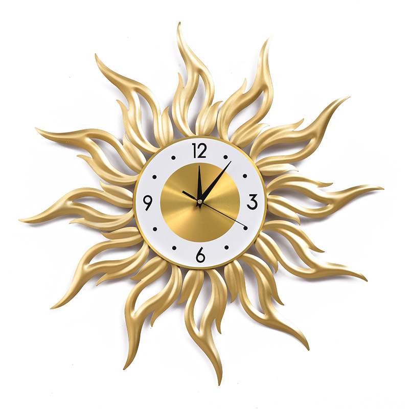 Nordic Gold Wall Clock Living  - đánh giá và giá Luxury Lifestyle Living