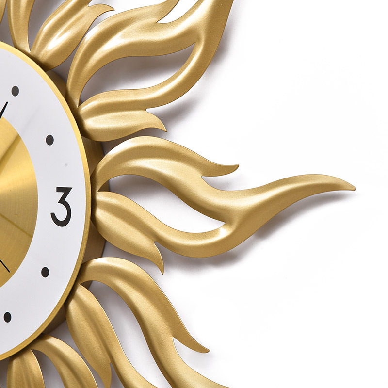 Nordic Gold Wall Clock Living  - đánh giá và giá Luxury Lifestyle Living
