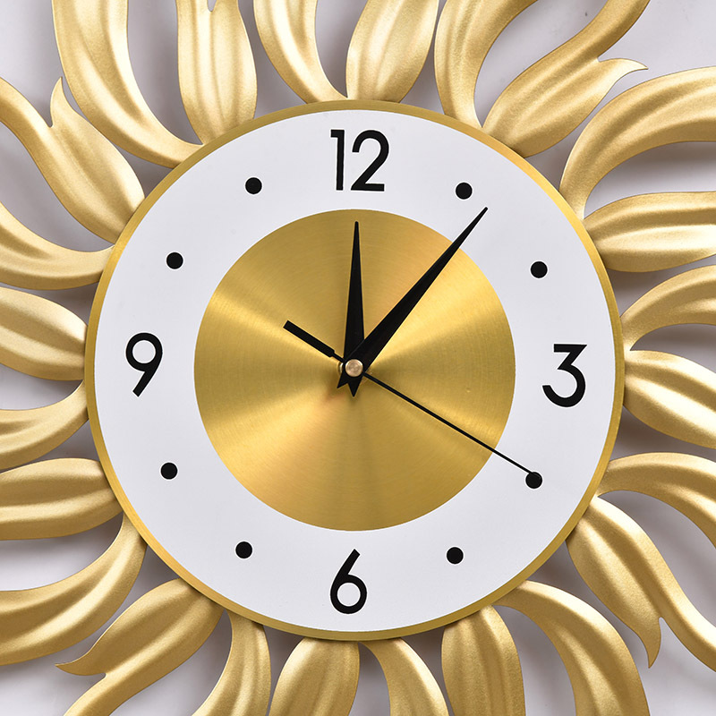 Nordic Gold Wall Clock Living  - đánh giá và giá Luxury Lifestyle Living