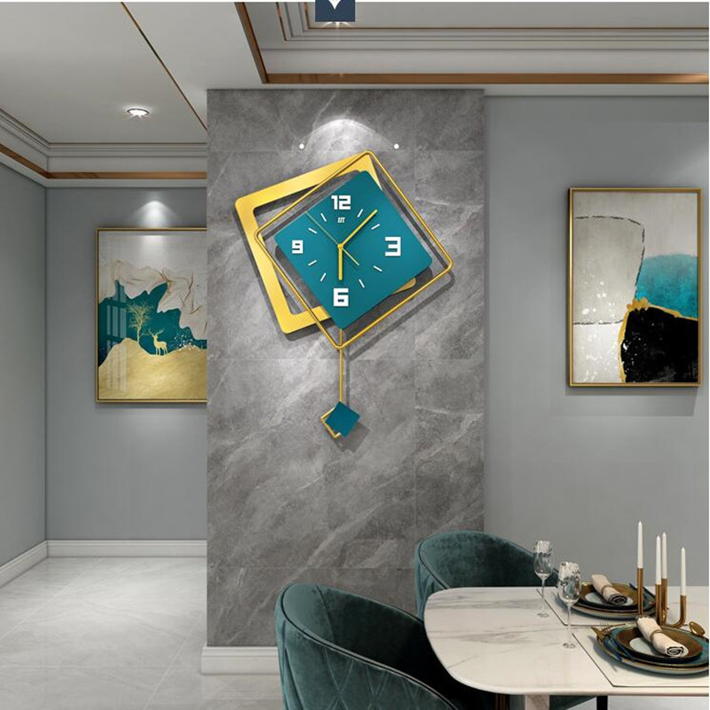3D Nordic square Swing Wall Cl - đánh giá và giá Luxury Lifestyle Living