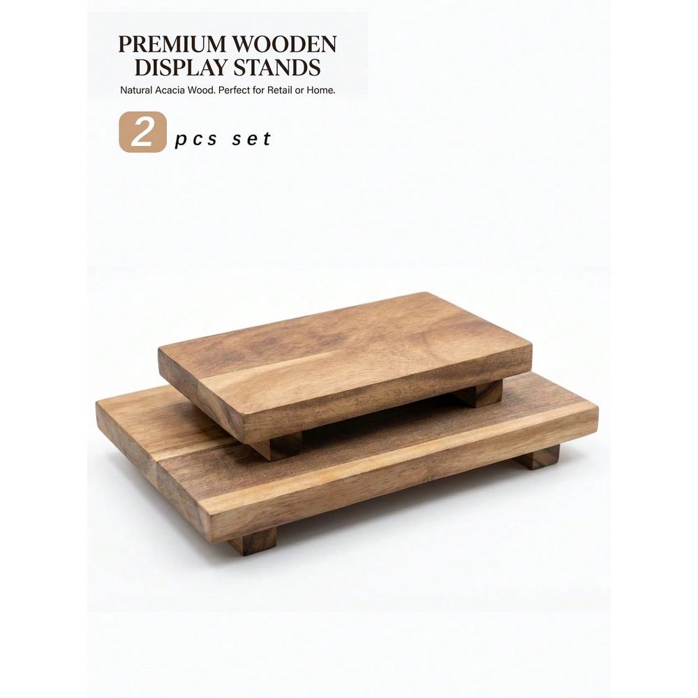 Pcs Set Twine Footed Wood Serv - đánh giá và giá Wooden Serving Tray