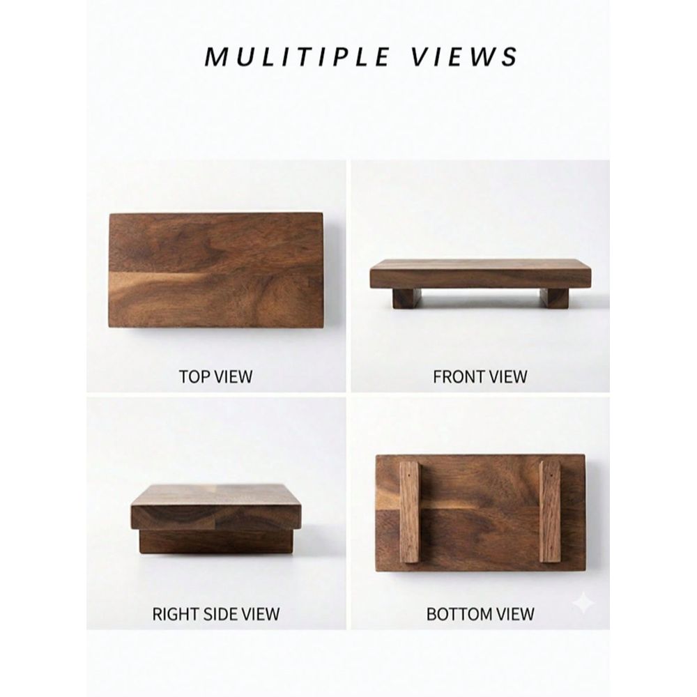 Pcs Set Twine Footed Wood Serv - đánh giá và giá Wooden Serving Tray