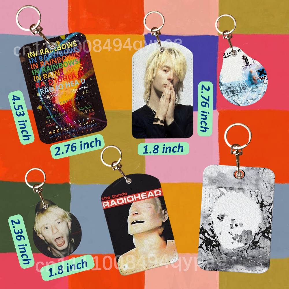 R-Radiohead In Rainbows Leathe - đánh giá và giá Leather Card Wallet